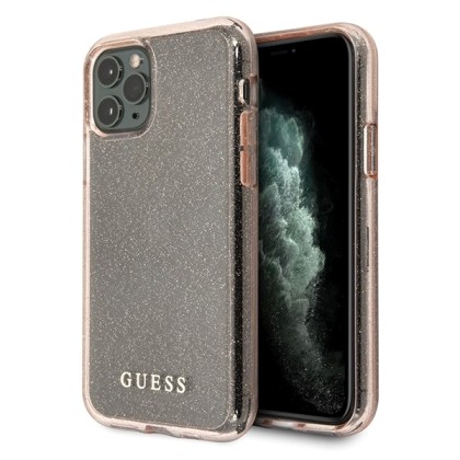 Guess GUHCN65PCGLPI iPhone 11 Pro Max rΓ³ΕΌowy/pink hard case Gl