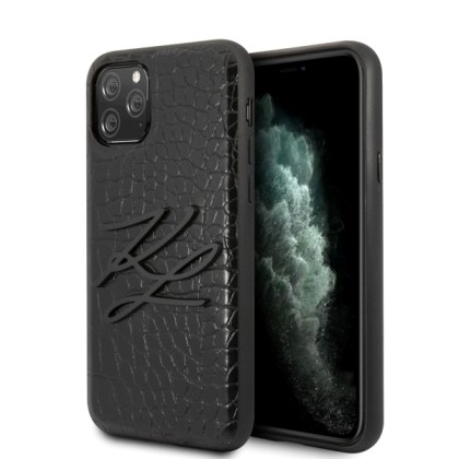 Karl Lagerfeld KLHCN65CRKBK iPhone 11 Pro Max hardcase czarny/bl
