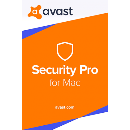 Avast Security Pro 2020 for Mac 3 Mac, 1 Year, ESD