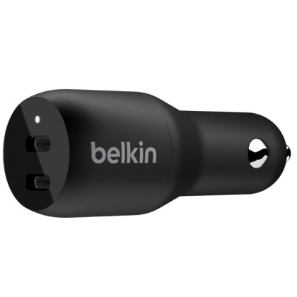 Belkin Dual Car charger 36W USB C PD