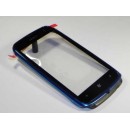 NOKIA Lumia 610 - Touch screen + Front cover Cyan Original