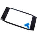 NOKIA X7-00 - Touch screen + front cover Black Original