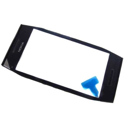 NOKIA X7-00 - Touch screen + front cover Black Original