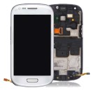 SAMSUNG i8190 Galaxy S3 mini - LCD - Complete front + Touch Whit