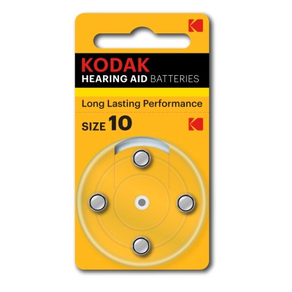 Kodak Hearing Aid 10 Single-use battery Zinc-Air