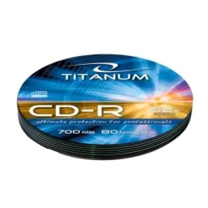 TITANUM 2023 blank CD CD-R 700 MB 10 pc(s)