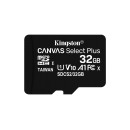 Kingston Technology Canvas Select Plus memory card 32 GB MicroSD
