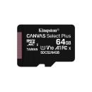 Kingston Technology Canvas Select Plus memory card 64 GB MicroSD