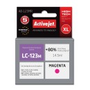 Activejet ink for Brother LC123M/LC121M