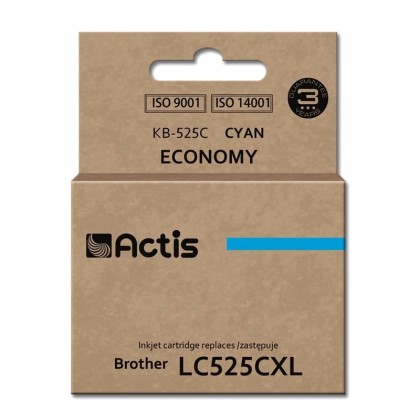 Actis KB-525C ink cartridge for Brother printer (LC-525C comapti