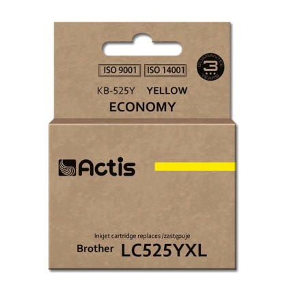 Actis KB-525Y ink cartridge for Brother printer (LC-525Y comapti