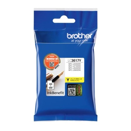 Brother LC-3617Y ink cartridge Original Yellow 1 pc(s)