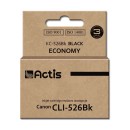 Actis KC-526BK ink cartridge for Canon CLI-526Bk (with chip)