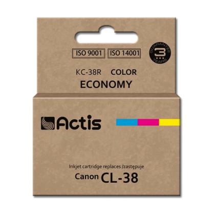 Actis KC-38R color ink cartridge for Canon (replaces Canon CL-38