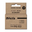Actis KC-512R black ink cartridge for Canon (Canon PG-512 replac