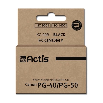 Actis KC-40R black ink cartridge for Canon (PG-40 / PG-50 replac