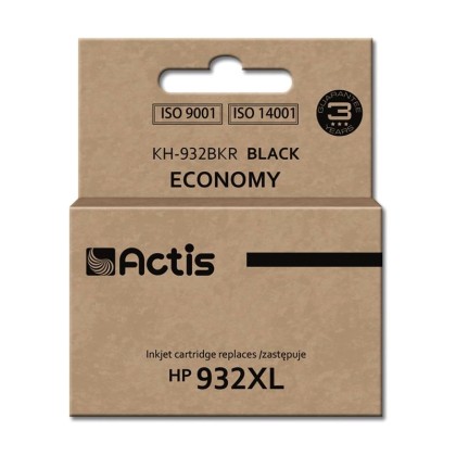 Actis KH-932BKR black ink cartridge for HP printer (HP 932XL CN0