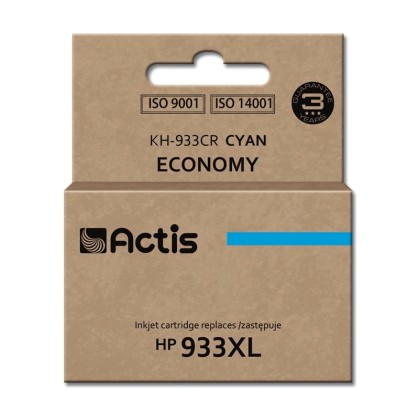 Actis KH-933CR cyan ink cartridge for HP pritner (HP 933XL CN054
