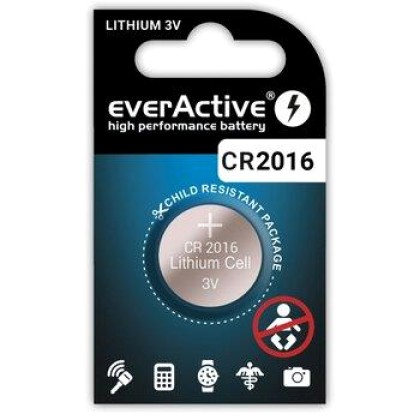 EVERACTIVE LITHIUM BATTERIES CR20161BL