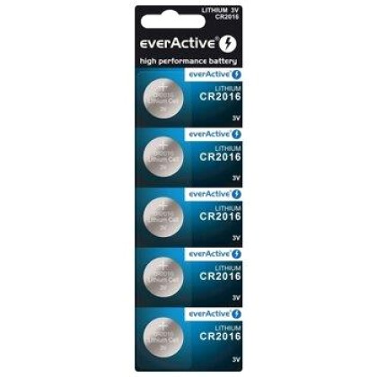 everActive lithium batteries CR2016