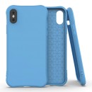 Soft Color Case flexible gel case for iPhone XS / iPhone X blue