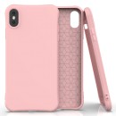 Soft Color Case flexible gel case for iPhone XS / iPhone X pink