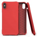 Soft Color Case flexible gel case for iPhone XS / iPhone X red