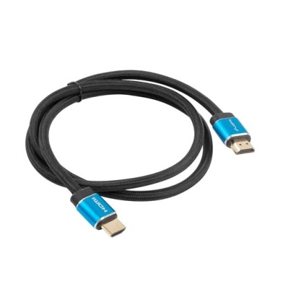 LANBERG Cable HDMI M/M V2.0 1M solid copper black BOX PREMIUM CE