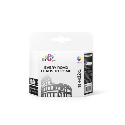 TB Print Ink TBH-022XL (HP No. 22 - C9352AE) Color remanufacture