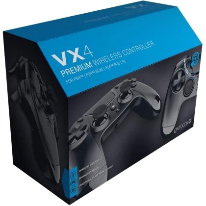 Gioteck VX4 Wireless Black Controller (PS4 & PC) /PS4