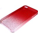 OEM BACK CASE RAINDROP FOR IPHONE 5 RED