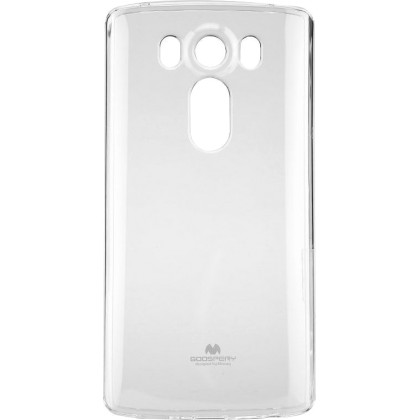 MERCURY CLEARJELLY BACK CASE FOR LG V10 TRANSPARENT
