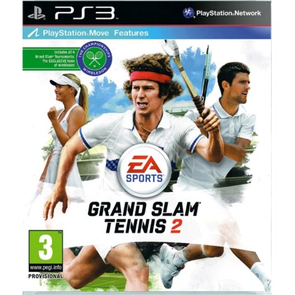 EA Sports Grand Slam Tennis 2 (Move Compatible) (Nordic) /PS3