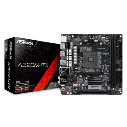 Asrock A320M-ITX motherboard Socket AM4 Micro ATX AMD A320