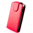 OEM LEATHER POUCH FOR NOKIA/SAMSUNG/SONY ERICSSON SIZE L RED