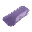 OEM LEATHER POUCH FOR SIZE NOKIA 6300 VIOLET