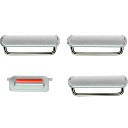 OEM iphone 6 Plus side buttons set silver