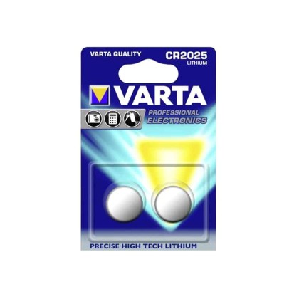 Varta Battery Lithium CR2025 3 Volt (2 pcs)