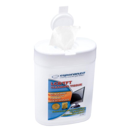 Esperanza ES106 Cleaning wet wipes for monitors and LCD / TFT 10