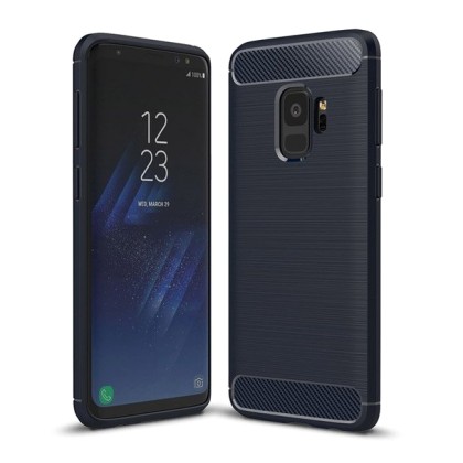 Carbon Case Flexible Cover TPU Case for Samsung Galaxy S9 G960 b