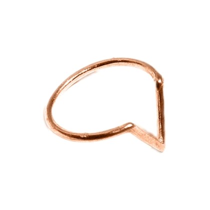 Δαχτυλίδι Από Ορείχαλκο Ροζ Επιχρυσωμένο KNI39865