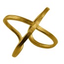 Δαχτυλίδι Από Ορείχαλκο Επιχρυσωμένο 24K KNI39902