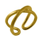 Δαχτυλίδι Από Ορείχαλκο Επιχρυσωμένο 24K KNI39904
