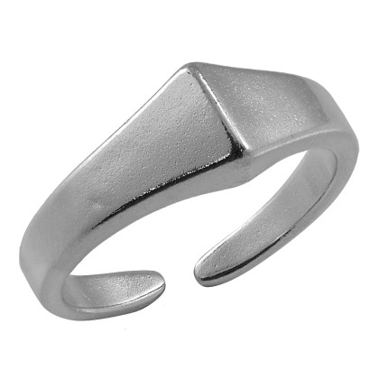 Δαχτυλίδι Από Ορείχαλκο Επαργυρωμένο KPF39928