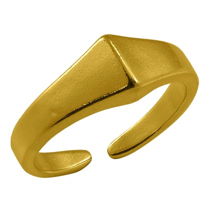 Δαχτυλίδι Από Ορείχαλκο Επιχρυσωμένο 24Κ KPF39929