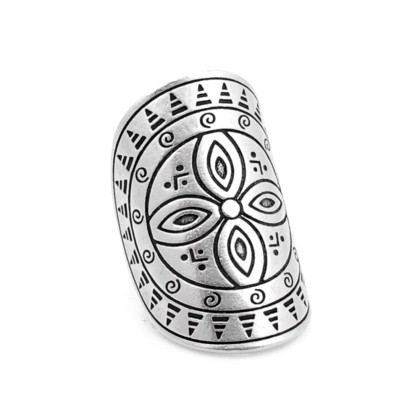 Δαχτυλίδι Από Ορείχαλκο Επαργυρωμένο KPF39932