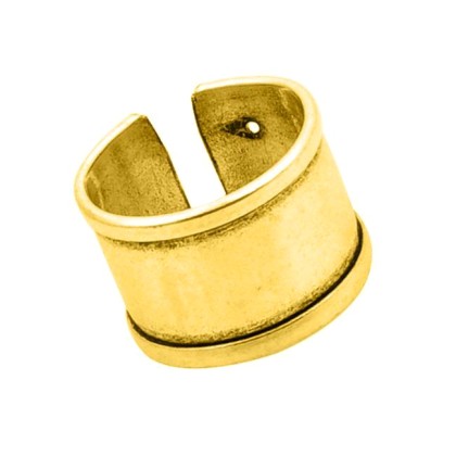 Δαχτυλίδι Από Ορείχαλκο Επιχρυσωμένο KNI39974