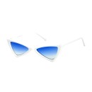 AMOR AMOR PLATON  Sunglasses White / Blue Lenses PL-WHBL