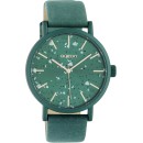 OOZOO Timepieces Green Leather Strap C10411
