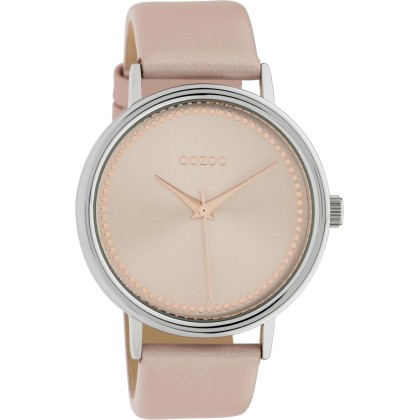 OOZOO Timepieces Pink Leather Strap C10426